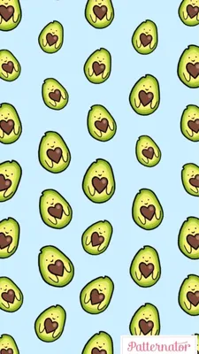 авокадо | Авокадо, Милые обои, Фоновое изображение для экрана телефона