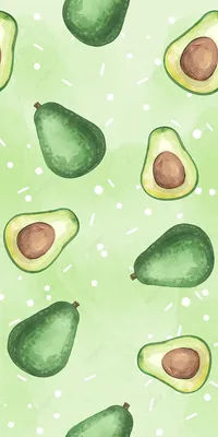 Зеленый авокадо плодовой зазор фон Обои Изображение для бесплатной загрузки  - Pngtree