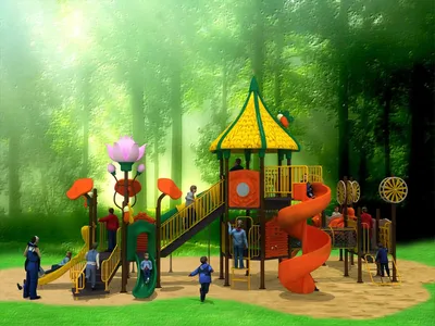 Рейтинг детских площадок - Игровые площадки Rainbow Play Systems