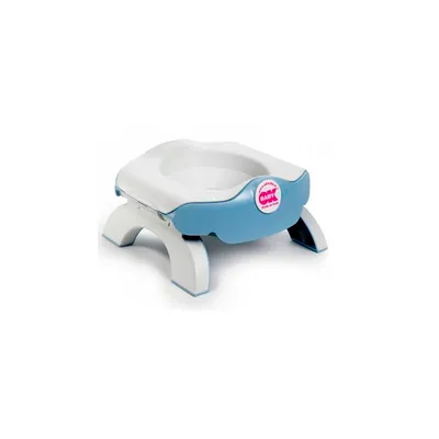 Детский горшок анатомический для приучения к туалету, ортопедический горшок  круглый безопасный - купить с доставкой по выгодным ценам в  интернет-магазине OZON (977775649)