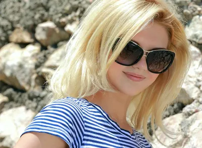 Девушка, #Блондинка, #Солнцезащитные_очки, #аватары, #картинки, #фото, #авы,  https://avatarko.ru/kartinka/16274 | Блондинка, Волосы, Очки