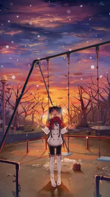 Интерьерная картина на холсте \"Девушка на качелях под ночным небом со  звездами и облаками\" размер 30x40 см - купить по низкой цене в  интернет-магазине OZON (528191961)
