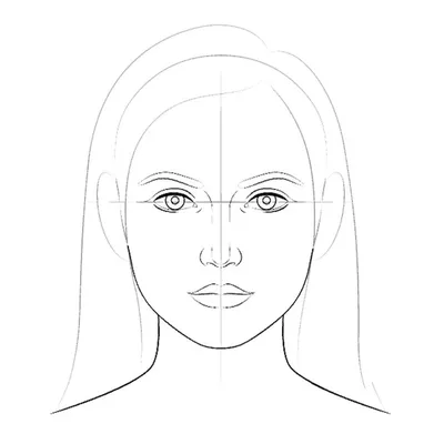 Как нарисовать аниме лицо - пошаговая инструкция