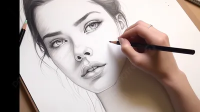 Как нарисовать лицо человека поэтапно, как красиво нарисовать лицо женщины