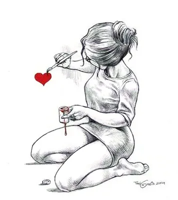 Рисунки для срисовки карандашом любовь — Стихи, картинки и любовь