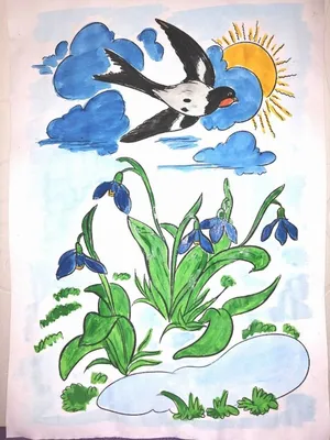 Рисунки на тему весна рисунки на тему весна (49 фото) » рисунки для срисовки  на Газ-квас.ком