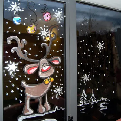 Как украсить окно к новому году: оригинальные идеи декора оконных проемов
