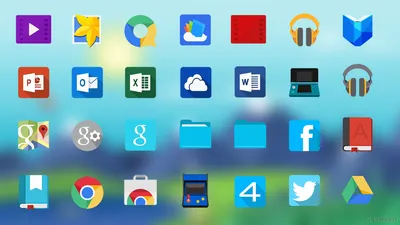 Иконки для рабочего стола Windows: XP, Vista, 7, 8, 10