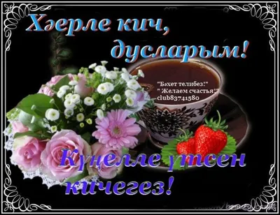 пожелания доброго вечера и спокойной ночи дорогоиу другутна татарском языке｜Поиск  в TikTok