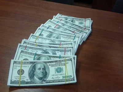 Картинка Деньги доллары в пачках HD фото, обои для рабочего стола