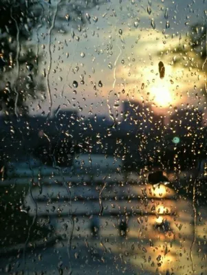 Капли дождя на окне (47 фото) - 47 фото