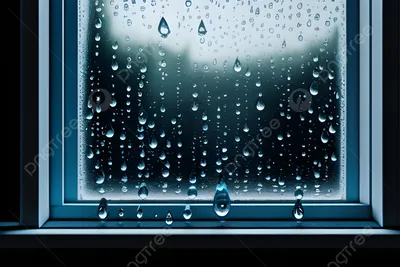 Обои дождь на стекле - 62 фото