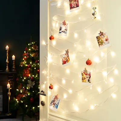 Рождественские огни на прозрачном фоне PNG , гирлянда, декоративный,  светлый PNG картинки и пнг рисунок для бесплатной загрузки