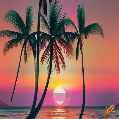 Sunset beach palm trees iphone wallpaper hd is free iphone wallpaper. first  of all this fantastic phone wallpaper can be used for iphone 14 pro, iphone  14 and iphone 13 . second