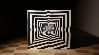 бесконечность» черно белая иллюзия, картинка иллюзии фон картинки и Фото  для бесплатной загрузки