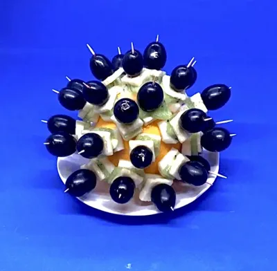 Ассорти фруктово-сырных канапе - 45 шт. ⋆ Канапка