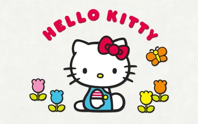Скачать обои Cute Hello Kitty 3, Милый, Hello, Kitty в разрешении 1024x768  на рабочий стол