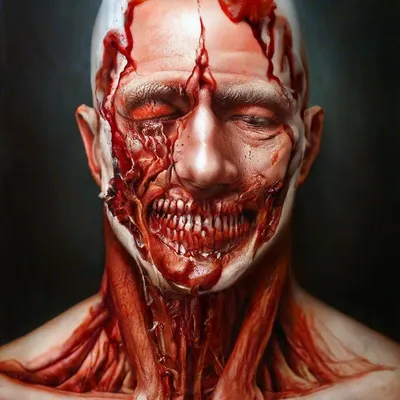 Женщина-вампир с кровью на лице стоковое фото ©AY_PHOTO 76926055