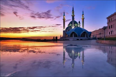 Ночной Кул-Шариф, Казань, Республика Татарстан | Beautiful mosques, Mosque  architecture, Mosque