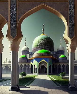 Обои \"Мечеть\" на рабочий стол, скачать бесплатно лучшие картинки Мечеть на  заставку ПК (компьютера) | mob.org