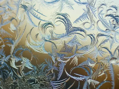 Морозные узоры на стекле - Demiart
