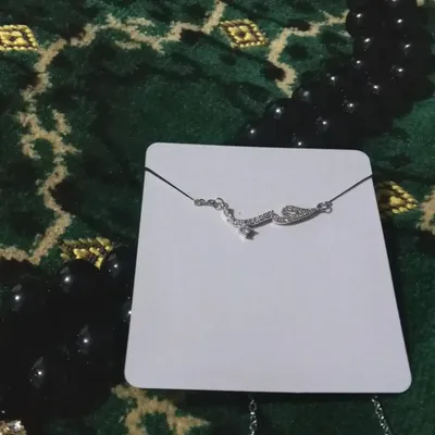 Женская цепочка с надписью \"Любовь\" на арабском языке купить по низким  ценам в интернет-магазине Uzum (764749)