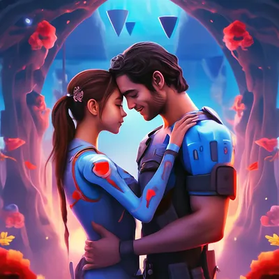 Аватар про любовь» — создано в Шедевруме