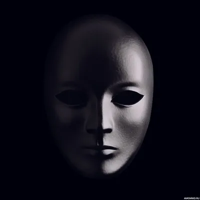 Простая маска в виде лица в полумраке — Картинки и авы | Белая фотография,  Маска, Фотограф