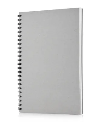Блокноты А5 на пружине с кашированной обложкой на 100 листов | Типография  Конус-Ю