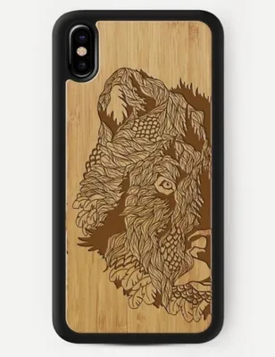 Деревянный чехол для iPhone с гравировкой | Типопринт.ру