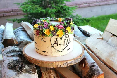 Пин от пользователя Роза Папян на доске папашкин | Торт на годовщину свадьбы,  Оригинальные торты, Торт