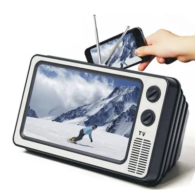 3D HD-усилитель для телевизора, 12-дюймовый экран телефона, увеличитель,  защита глаз – лучшие товары в онлайн-магазине Джум Гик