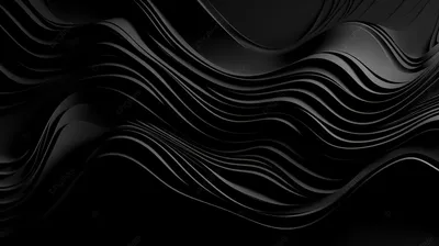 абстрактная волна волнистый фон черный волнистый обои текстура, 3d  рендеринг бумаги вырезать волнистый узор черный фон для фона, Hd фотография  фото, Бумага фон картинки и Фото для бесплатной загрузки