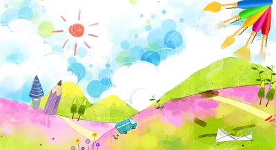 Фоновый рисунок в виде радуги с плавным переходом цветов. Векторная  иллюстрация. Stock Vector | Adobe Stock