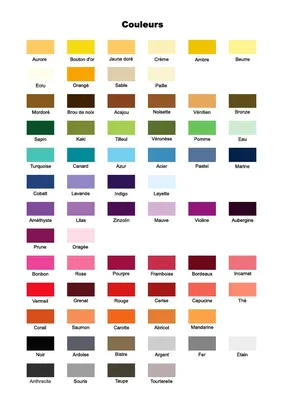 Les couleurs — цвета на французском | Французский язык изучение