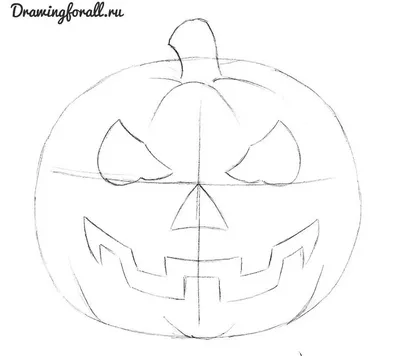 Как нарисовать Страшную Тыкву фломастерами / Рисунки на Хэллоуин - YouTube
