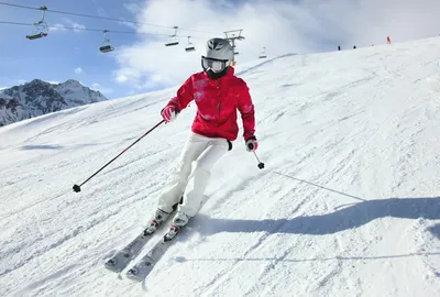 Катание на лыжах в Красноярске | Уроки катания на лыжах