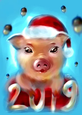 Рисованной Пятачок новый год Поздравляем с богатством Год свиньи PNG ,  Бесплатная пряжка, Раскрашенная, Пятачок новый год PNG картинки и пнг PSD  рисунок для бесплатной загрузки