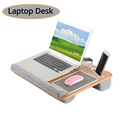 Мини-стол Mumucc, совместимый с ноутбуками до 17 дюймов, подходит для  работы на диване, поставляется с удобным компьютерным столом, ноутбуком |  AliExpress