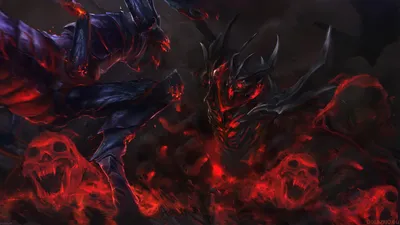 Shadow Fiend HD,СФ,обои на рабочий стол 1920 × 1080 | Wallpapers Dota 2  private collection, Background Image