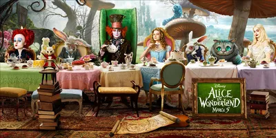 Обои Alice in Wonderland, картинки - Обои для рабочего стола Alice in  Wonderland фото из альбома: (фильмы)