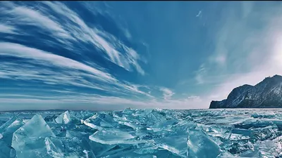 Зимний лед Байкала (36 фото) - 36 фото