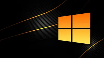 Скачать обои Windows 10 Black, Windows, Черный, 4K, 8k, 10k, Логотип в  разрешении 1600x900 на рабочий стол
