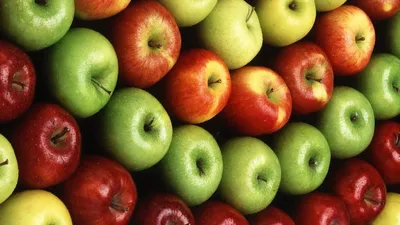 Обои яблоки, красные, зеленые, желтые, сорта картинки на рабочий стол, фото  скачать бесплатно