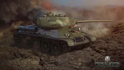 World of Tanks - LOGO - живые обои игры