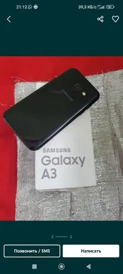 Samsung Galaxy A3 Black / White Demo (A300) купить в России