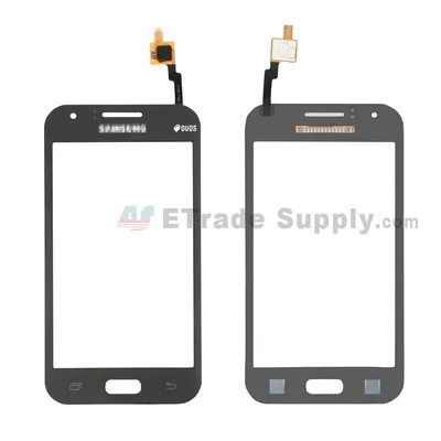 Samsung Galaxy J1 (SM-J100) Digitizer Touch Screen - Black - With Logo -  Grade S+ - ETrade Supply
