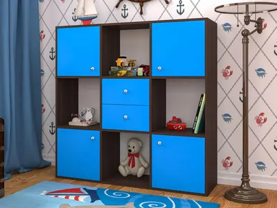Шкафы для игрушек в интерьере | Дизайн интерьера | Дзен