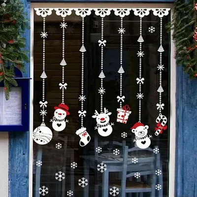 Трафареты (+ 124 шаблона) для вырезания игрушек на стекло окон на Новый год  из бумаги | Schneeflocken, Aufkleber, Kreativ