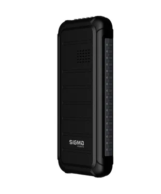Купить ᐈ Кривой Рог ᐈ Низкая цена ᐈ Мобильный телефон Sigma mobile X-style  18 Track Dual Sim Black; 1.77\" (160х128) TN / кнопочн